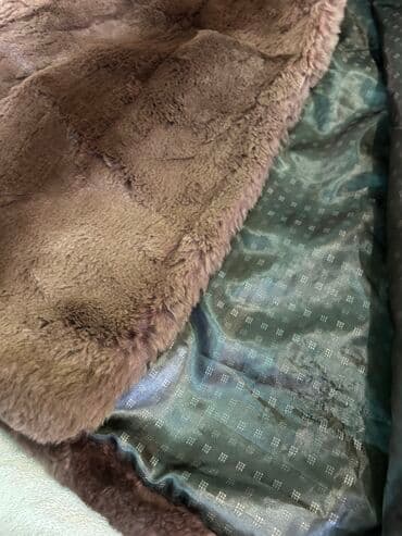 шуба кроликовая: Шуба, Короткая модель, Индия, С капюшоном, M — 9