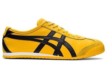 обу: Кроссовки Onitsuka Tiger Mexico 66 - Цвет: жёлтый с чёрными — 2