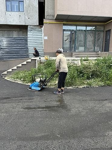 Услуги: Асфальт Короолорду жана үй айланасындагы аймактарды асфальттоо жана — 4