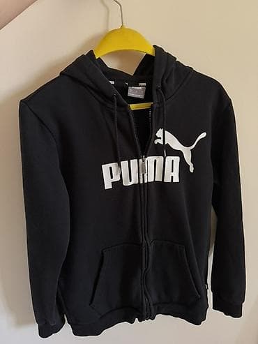 Мужская толстовка, M, L, Puma, Б/у, цвет - Черный, Платная доставка at lalafo.kg Мужская толстовка, M, L, Puma, Б/у, цвет - Черный, Платная доставка