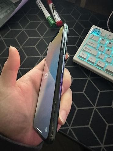 iphone цена бишкек: IPhone 11 Pro, Колдонулган, 256 ГБ, Matte Midnight Green, Каптама, 70 % — 2