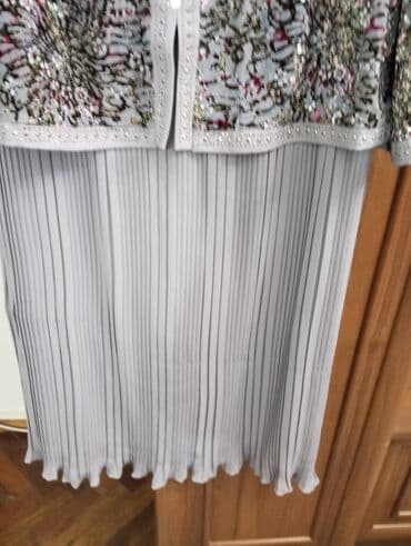 штапель узбекский фасоны платьев для дома: Продаю-новое красивое платье размер 48-50 имитация -костюма- верх из — 2