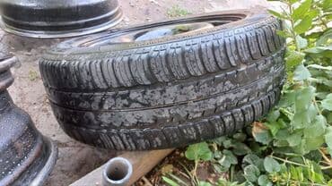шипы для шины: Железные Диски R 15 Audi, отверстий - 5, Б/у — 7