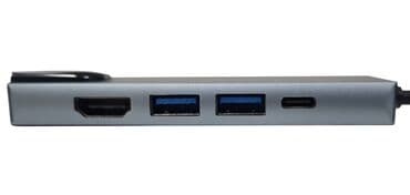 hub type c: Хаб 5 in 1 - Type-С to HDMI x 1 + USB3.0 x 2 + PD x 1 + LAN x 1 — 2