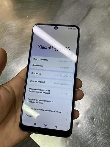 redmi note 14 pro plus: Redmi, Redmi Note 12, Новый, 128 ГБ, цвет - Синий, 2 SIM — 8