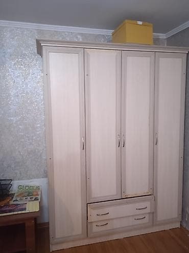 кыргыз кийимдер: Шифоньерлер, кийидер үчүн шкафтар, Түз, ЛДСП — 3