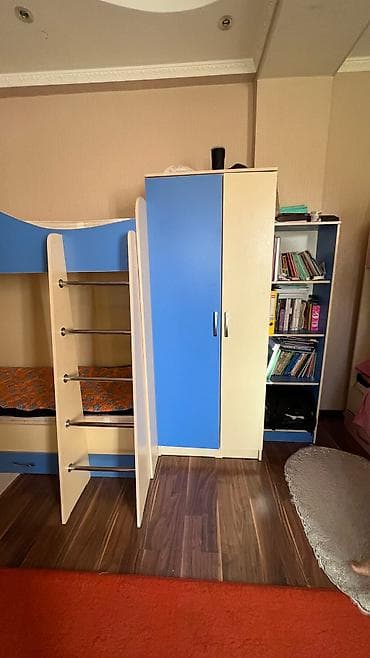 платя турция бу: Детская односпальная кровать, Б/у, Для девочки, Для мальчика, С матрасом, ДСП, Самовывоз — 2