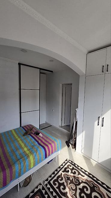 Квартиры: 2 комнаты, 56 м², Кок-Жар ж/м 106 серия, 3 этаж, Евроремонт — 6