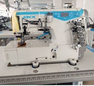 4 ниточная жак: Тигүүчү машина Jack, Оверлок, Жарым автоматтык — 7