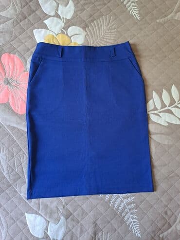 теннисный юбка: Новая шикарная юбка классическая с вырезом сзади и с двумя карманами — 2