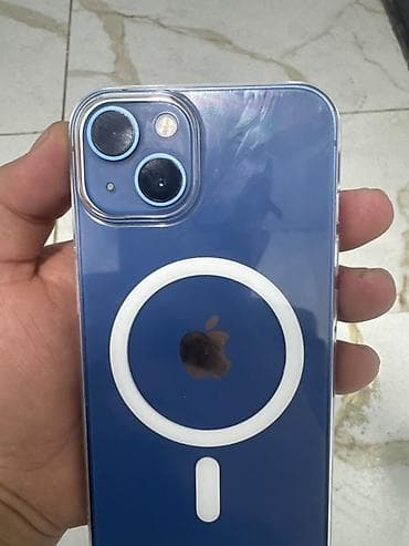IPhone 13, 128 ГБ, Синий, Чехол