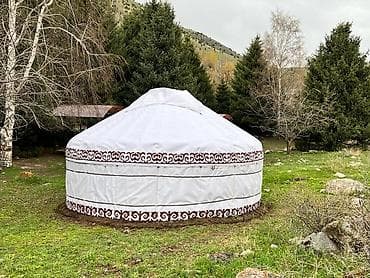 спортивный тренажёр: Юрта (стационарно-разборная тентовая конструкция круглой формы) - — 2