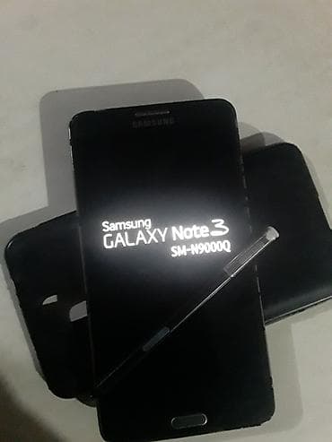 iphone iphone: Samsung Galaxy Note 3, Б/у, 32 ГБ, цвет - Черный, 1 SIM, 2 SIM — 1