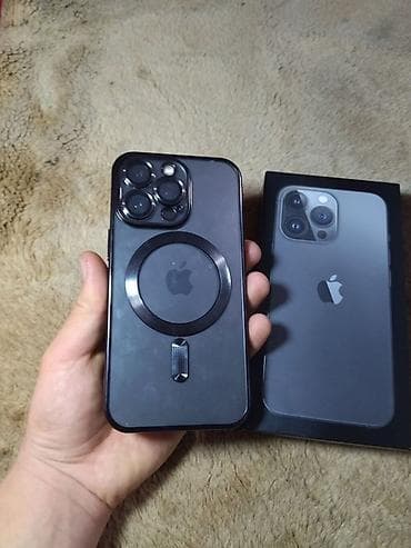 13 pro новый: IPhone 13 Pro, Б/у, 256 ГБ, Черный, Коробка, 87 % — 2