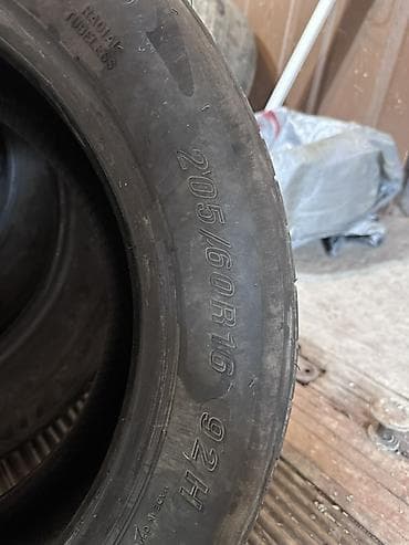 w210 3 2: Комплект летних шин 205/60 R16 92H - Бренд: Mazzini (видно на — 4