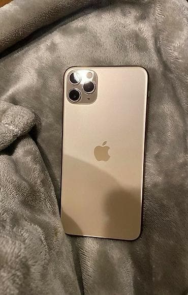 IPhone 11 Pro Max, 64 ГБ, Золотой, 100 %