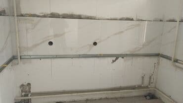 кафел койом: Дубалдарды коюу үчүн даярдоо, Дубалдарды грунттоо үчүн даярдоо, Плиткаларды кесүү | Мозаика плиткасы, Карапа плиткасы, Керамогранит плиткасы | Тикелей төшөө, Диагоналдуу төшөө, Горизонталдуу төшөө 6 жылдан ашык тажрыйба — 11