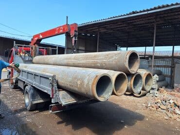 Shifer: Труба для водопровода Магистральная, Материал: Асбест, Диаметр: 400 мм, Толщина стенки: 4 мм