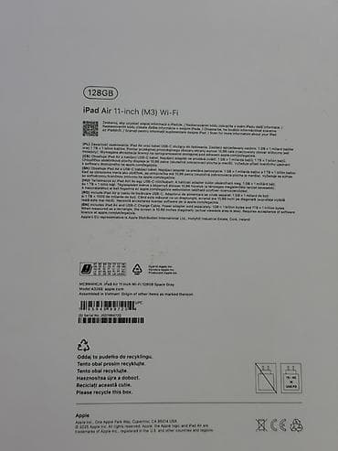 macbook mini: Планшет, Apple, память 128 ГБ, 10" - 11", Wi-Fi, Б/у, Классический цвет - Серый — 10