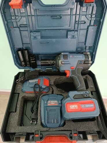 набор force: Гайковерт аккумуляторный Мощность двигателя 1000NM Мощность — 4