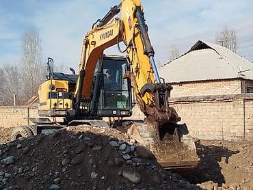 Экскаватор, Hyundai, Колесный