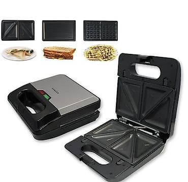 techno: Мультипекарь SOKANY 3-в-1 Функционал: - 3 сменные панели: для — 2