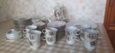 Мадонна, ГДР, чайный сервиз на 12 персон at lalafo.kg Мадонна, ГДР, чайный сервиз на 12 персон