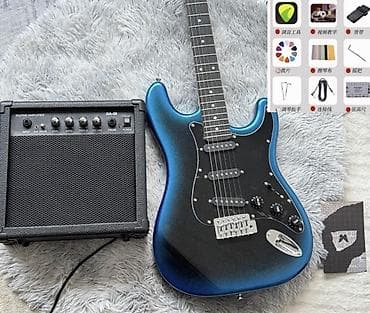 Велосипеды: Электрогитара новая, стратокастер, ST, Stratocaster.+ комбоусилитель — 1