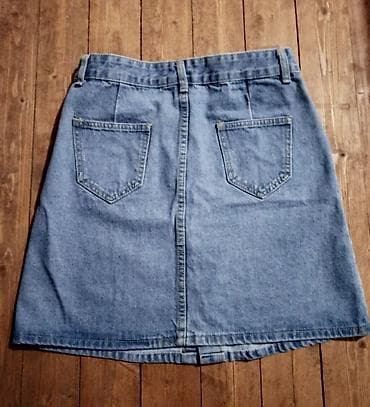 Новые брюки и юбки!! S / M. 1) Джинсовая классная мини юбка на at lalafo.kg Новые брюки и юбки!! S / M. 1) Джинсовая классная мини юбка на