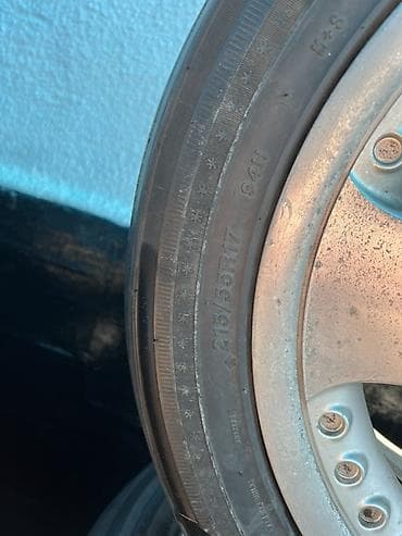 шина 215 75 17 5: Колеса в сборе 215 / 55 / R 17, Всесезонная, Б/у, Комплект, Легковые, Литые, отверстий - 5 — 3