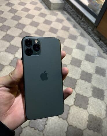 айфон х в рассрочку бишкек: IPhone 11 Pro, Matte Midnight Green, Чехол — 1