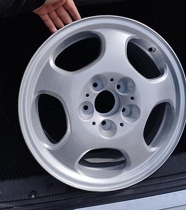 r17 4100: Литые Диски R 16 Mercedes-Benz, Комплект, отверстий - 5, Б/у — 1