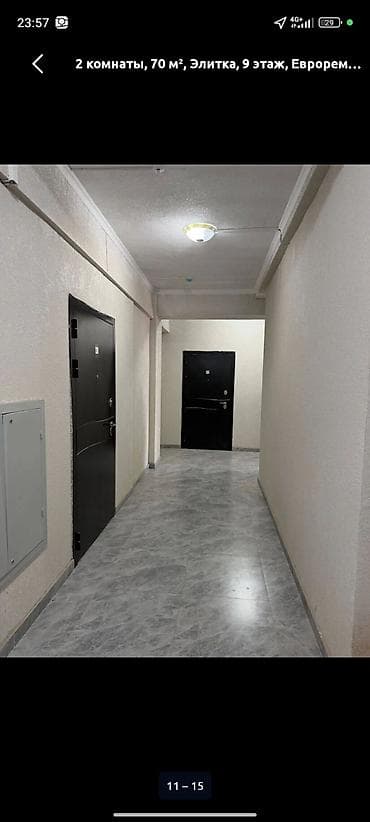 Квартиры: 2 комнаты, 70 м², Элитка, 9 этаж, Евроремонт — 5