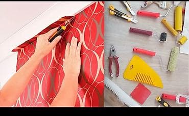 обои для мебели: Поклейка обоев | Виниловые обои Больше 6 лет опыта — 4