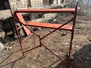 Строительные леса, стойки: Мини-вышка/подмости строительные металлические - Компактная сборная — 3