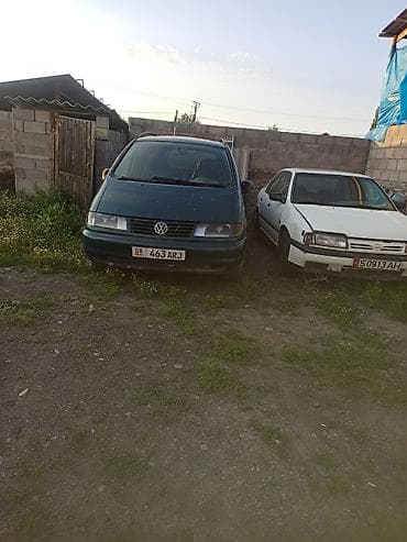 Унаа сатуу: Volkswagen Sharan: 1996 г., 2.8 л, Кол менен иштөөчү, Бензин, Вэн/Минивэн — 3