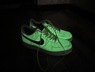 af1: Мужские кроссовки, 42, 42.5, Nike, Б/у, цвет - Зеленый, Самовывоз — 2