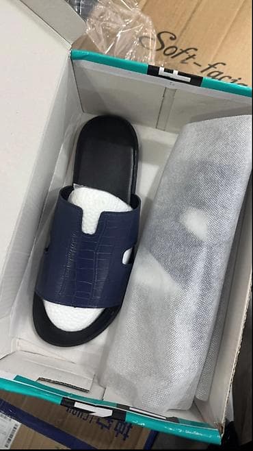 италия обувь: Мужские сандалии, 42, Новый, цвет - Синий — 2