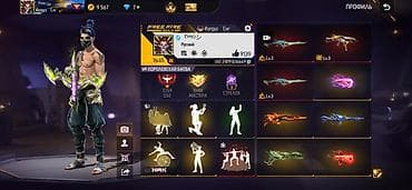 Игровой аккаунт Free Fire Основное: - Ур. 65 - Ник: lPROシ - Регион at lalafo.kg Игровой аккаунт Free Fire Основное: - Ур. 65 - Ник: lPROシ - Регион