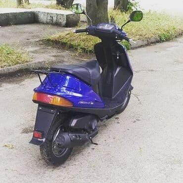 дождевик для скутер: Suzuki Address
100 кубов
2 тактный 
Мопед после полной реставрации — 3