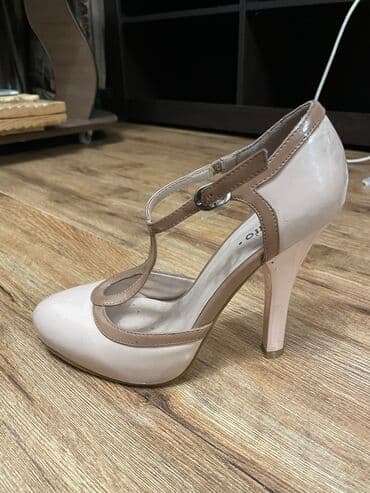 туфли беж цвет: Лакированные босоножки. Очень удобная колодка — 3