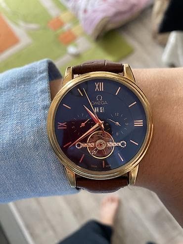 механизмы для часов: Классические часы часы, Omega, Швейцария, Мужские, Б/у — 1