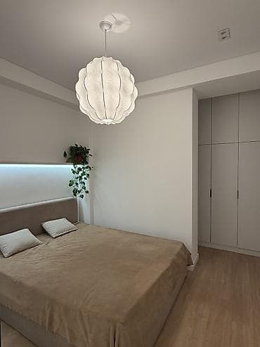 osh flat: 2 комнаты, 55 м², Асанбай мкр Элитка, 3 этаж, Евроремонт — 6