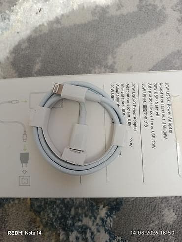 iphone кабель: Кабель USB‑C — Lightning (белый) - Интерфейсы: USB‑C (к источнику — 1