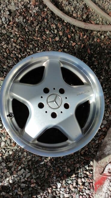 продаю титан диск на ниву: Литые Диски R 18 AMG, Комплект, отверстий - 5, Б/у — 2