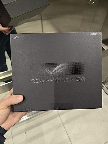 bobby store: Asus ROG Phone 8 Pro, Б/у, 512 ГБ, цвет - Черный, 2 SIM — 1