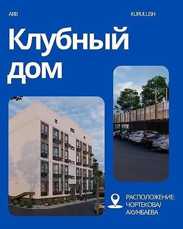 жк кунгей: Строится, 2 комнаты, 33 м² — 1