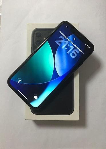 apple watch 1 цена бишкек: IPhone 11, Колдонулган, 64 ГБ, Кара, Куту, 75 % — 2