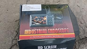 Инструменты: Промышленный эндоскоп с экраном - Экран: 4.3" IPS, встроенный дисплей — 2