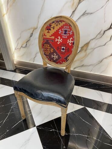 Стол и стул для зала, Б/у, Бесплатная доставка, цвет - Черный